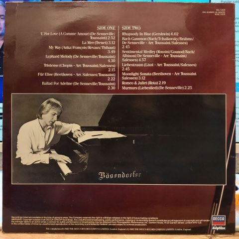 Richard Clayderman – Richard Clayderman LP PLAK