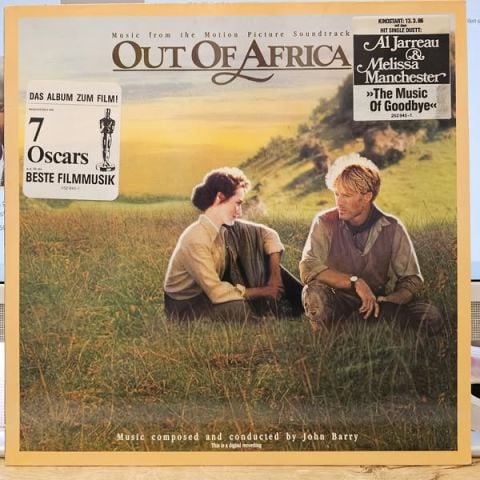 John Barry – Out Of Africa (Music From The Motion Picture Soundtrack) LP PLAK