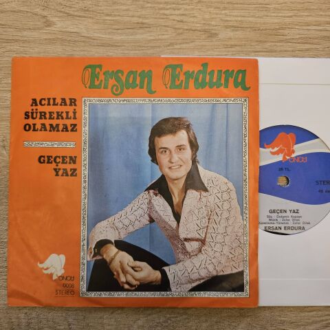 Ersan Erdura – Acılar Sürekli Olamaz / Geçen Yaz 45LİK PLAK