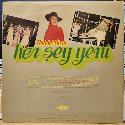 Nükhet Duru – Her Şey Yeni LP PLAK