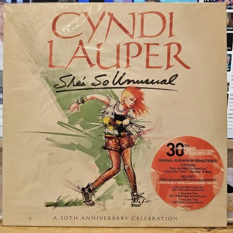 Cyndi Lauper – She's So Unusual (A 30th Anniversary Celebration) LP PLAK