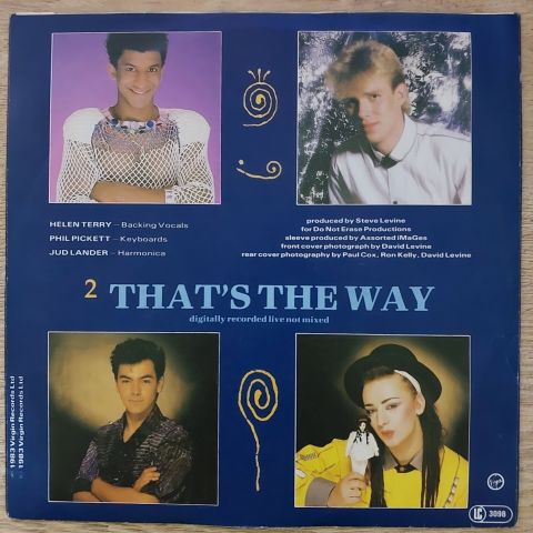 Culture Club – Karma Chameleon 45LİK PLAK