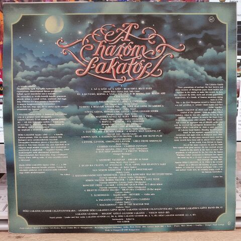 The Lakatos Family – A Három Lakatos LP PLAK