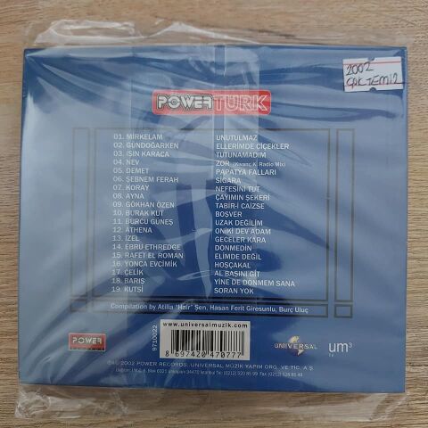 POWER TÜRK TÜRKÇE POP 2 CD