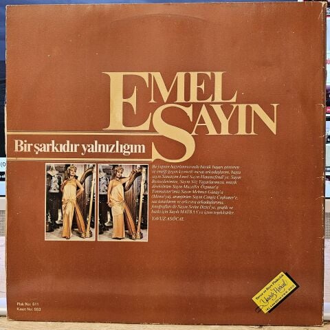 Emel Sayın – Bir Şarkıdır Yalnızlığım LP PLAK