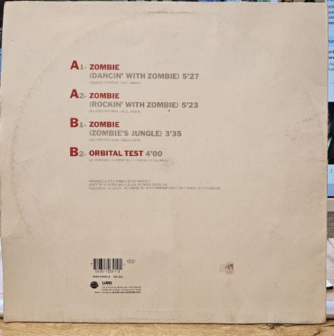 A.D.A.M. Feat. AMY – Zombie LP PLAK