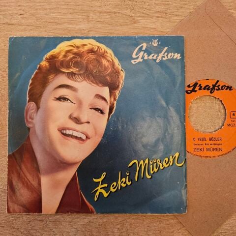 Zeki Müren – O Yeşil Gözler 45LİK PLAK