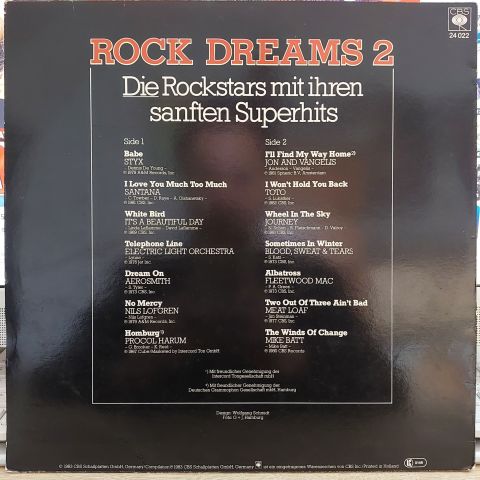 Various – Rock Dreams 2 LP PLAK