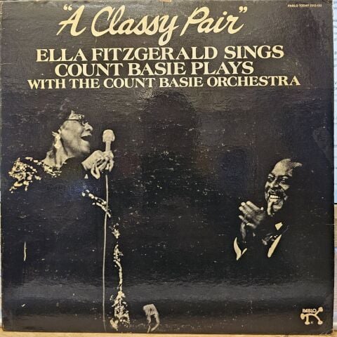 Ella Fitzgerald Sings Count Basie Plays With The Count Basie Orchestra – A Classy Pair LP PLAK