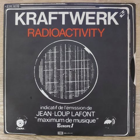 Kraftwerk – Radioactivity 45LİK PLAK