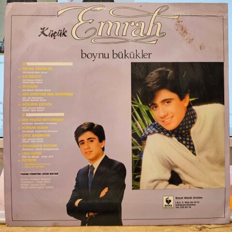 Küçük Emrah – Boynu Bükükler LP PLAK