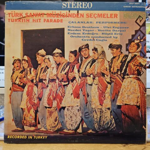 Various – Türk San'at Müziginden Seçmeler: Turkish Hit Parade LP PLAK