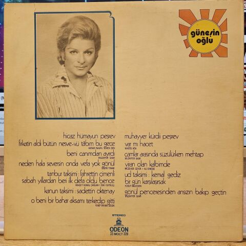 Zeki Müren – Güneşin Oğlu LP PLAK