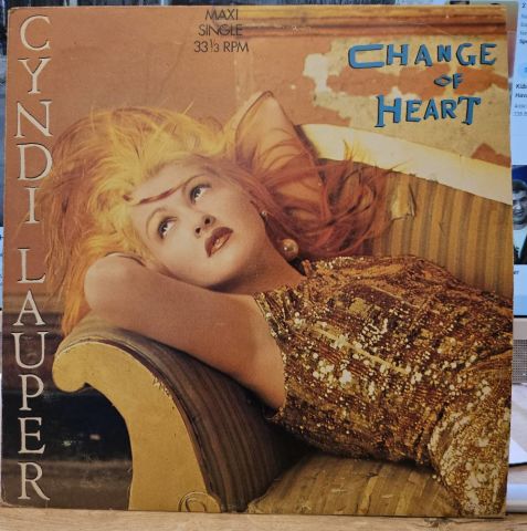 Cyndi Lauper – Change Of Heart LP PLAK