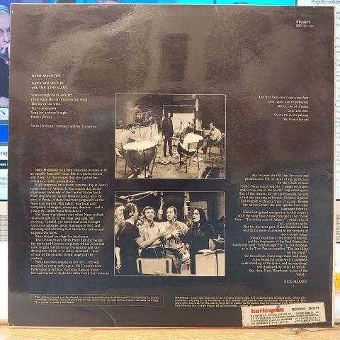 Nana Mouskouri - Over & Over album cover More images LP PLAK