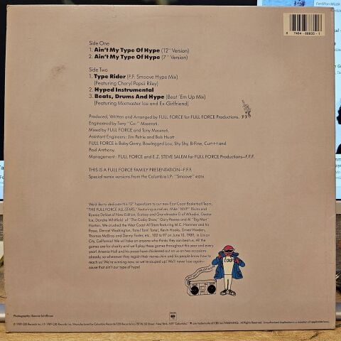 Full Force – Ain't My Type Of Hype LP PLAK