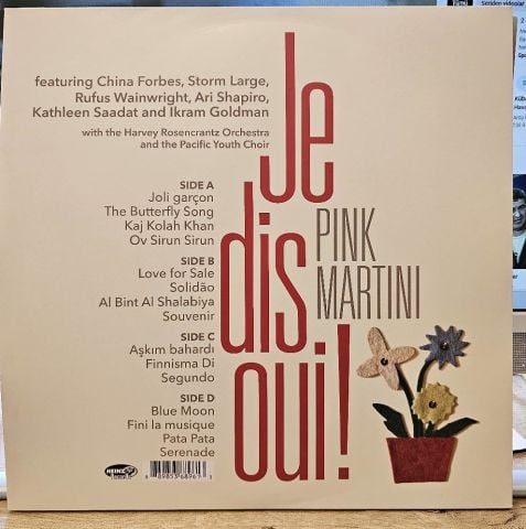 Pink Martini – Je Dis Oui! LP PLAK