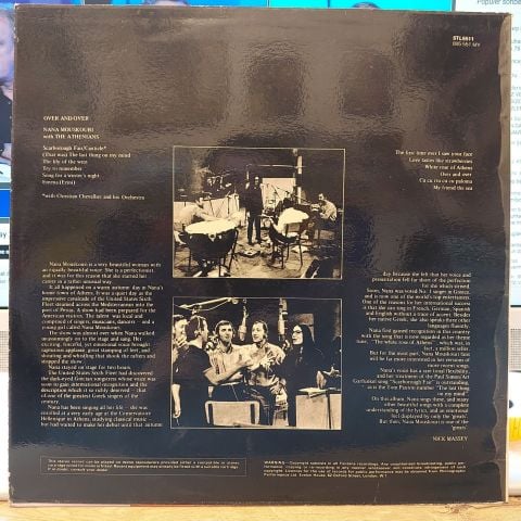 Nana Mouskouri - Over & Over album cover More images LP PLAK