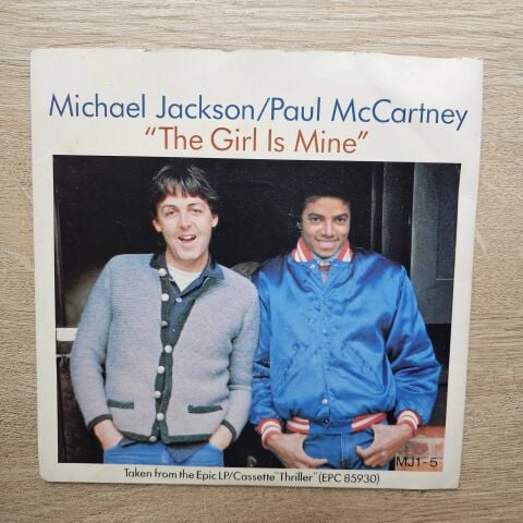 Michael Jackson / Paul McCartney – The Girl Is Mine 45LİK PLAK