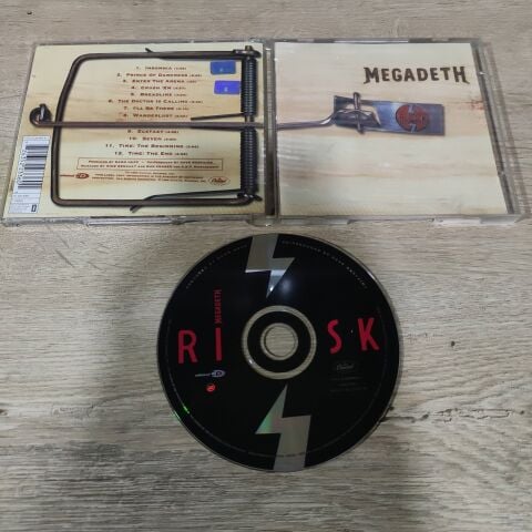 MEGADETH - RISK CD