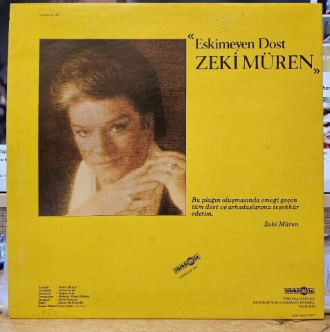 Zeki Müren – Eskimeyen Dost LP PLAK
