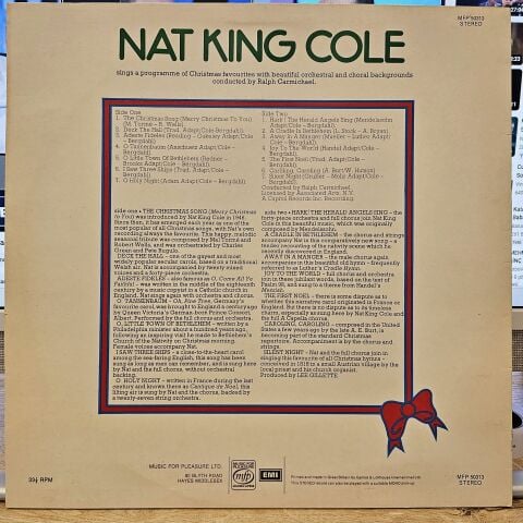 Nat King Cole – Nat King Cole's Christmas Song LP PLAK