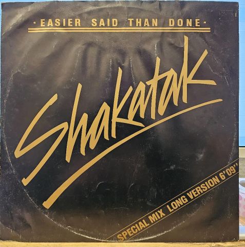 Shakatak – Easier Said Than Done (Special Mix Long Version) LP PLAK