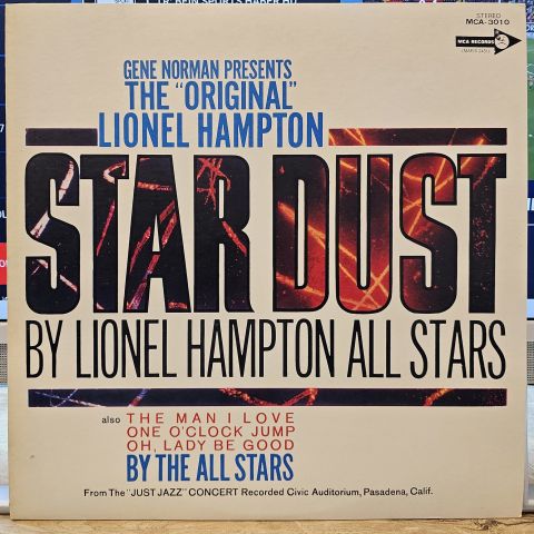 Lionel Hampton All Stars – Gene Norman Presents The ''Just Jazz'' Concert LP PLAK