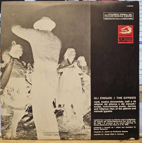 Gli Zingari – Alle Saintes-Maries-De-La-Mer. 1968 LP PLAK