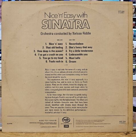 Frank Sinatra – Nice n Easy LP PLAK
