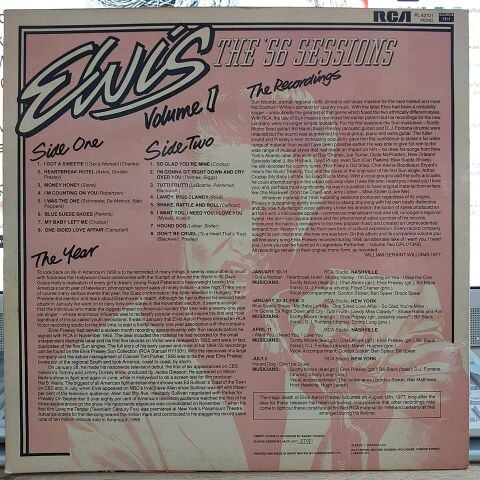 ELVİS PRESLEY - THE 56 SESSİONS VOLUME 1 LP PLAK
