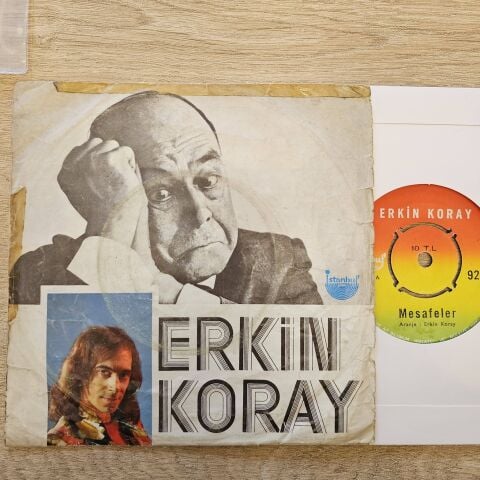 Erkin Koray – Mesafeler / Silinmeyen Hatıralar 45LİK PLAK