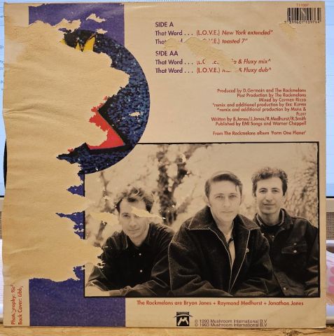 Rockmelons Featuring Cutty Ranks • Nardo Ranks • Deni Hines – That Word... (L.O.V.E.) LP PLAK