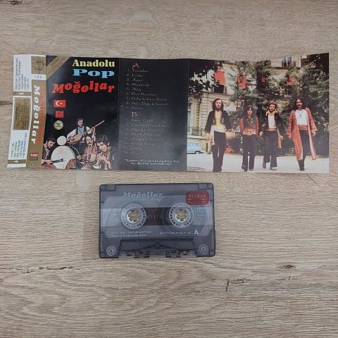 MOĞOLLAR - ANADOLU POP KASET