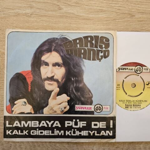 Barış Manço – Lambaya Püf De / Kalk Gidelim Küheylan 45LİK PLAK