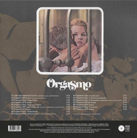 Piero Umiliani – Orgasmo LP PLAK