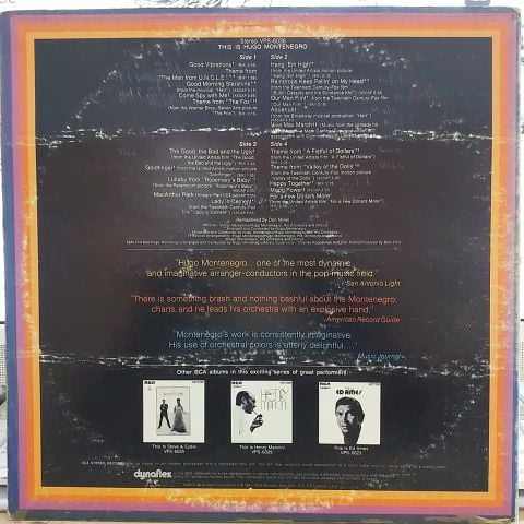 HUGO MONTENEGRO - THİS IS HUGO MONTENEGRO LP PLAK