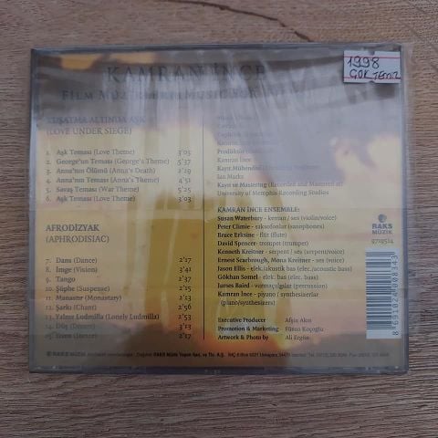 KAMRAN İNCE - FİLM MÜZİKLERİ CD