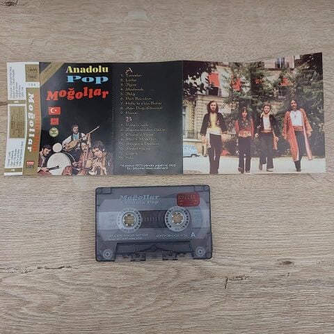 MOĞOLLAR - ANADOLU POP KASET