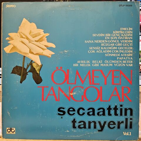 Şecaattin Tanyerli – Ölmeyen Tangolar LP PLAK