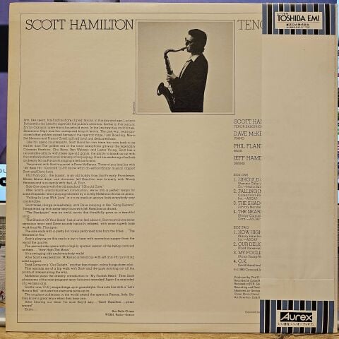 Scott Hamilton – Tenorshoes LP PLAK