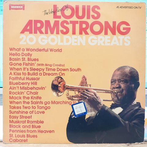 Louis Armstrong – The Very Best Of Louis Armstrong 20 Golden Greats LP PLAK