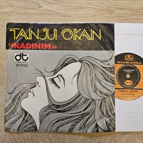 Tanju Okan – Kadınım / Yolculuk 45LİK PLAK