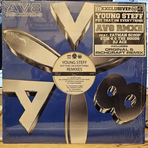 Young Steff – Put That On Everything AV8 RMX LP PLAK