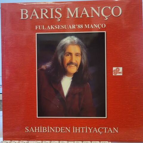 BARİŞ MANÇO - FUL AKSESUAR '88 MANÇO LP PLAK