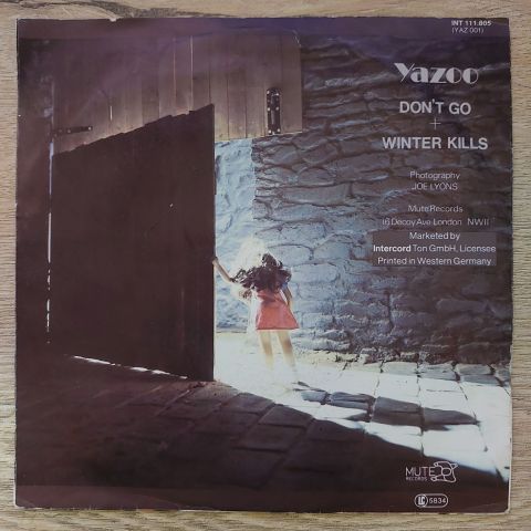 Yazoo – Don't Go 45LİK PLAK