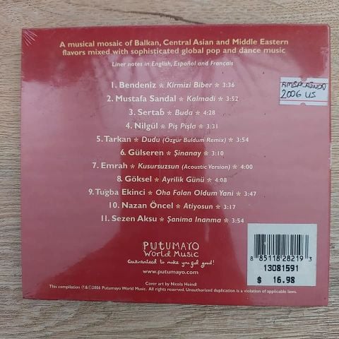 TURKISH GROOVE CD