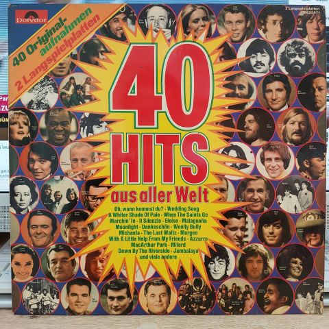 Various – 40 Hits Aus Aller Welt LP PLAK