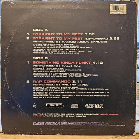 Hammer / Deion Sanders – Straight To My Feet LP PLAK