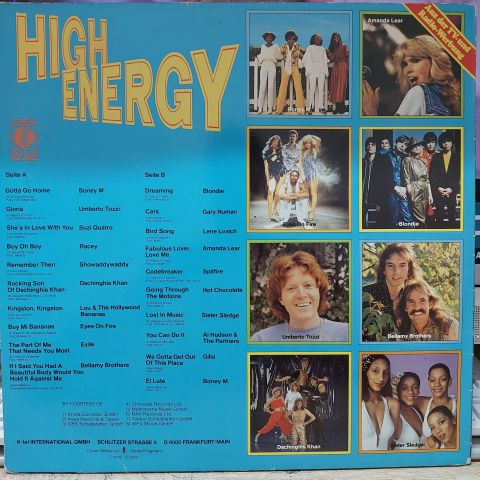 Various – High Energy LP PLAK